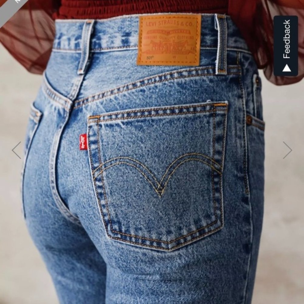 Levi 501 Vintage Straight Leg Jean